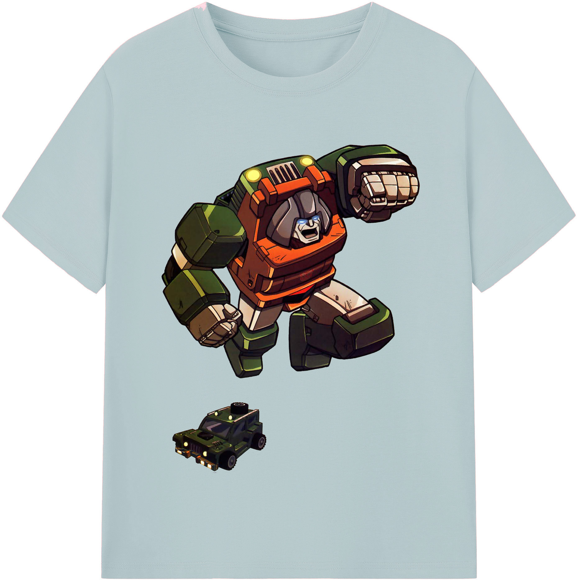 （画像用）  綿100％半袖Tシャツ（フロントプリント）
